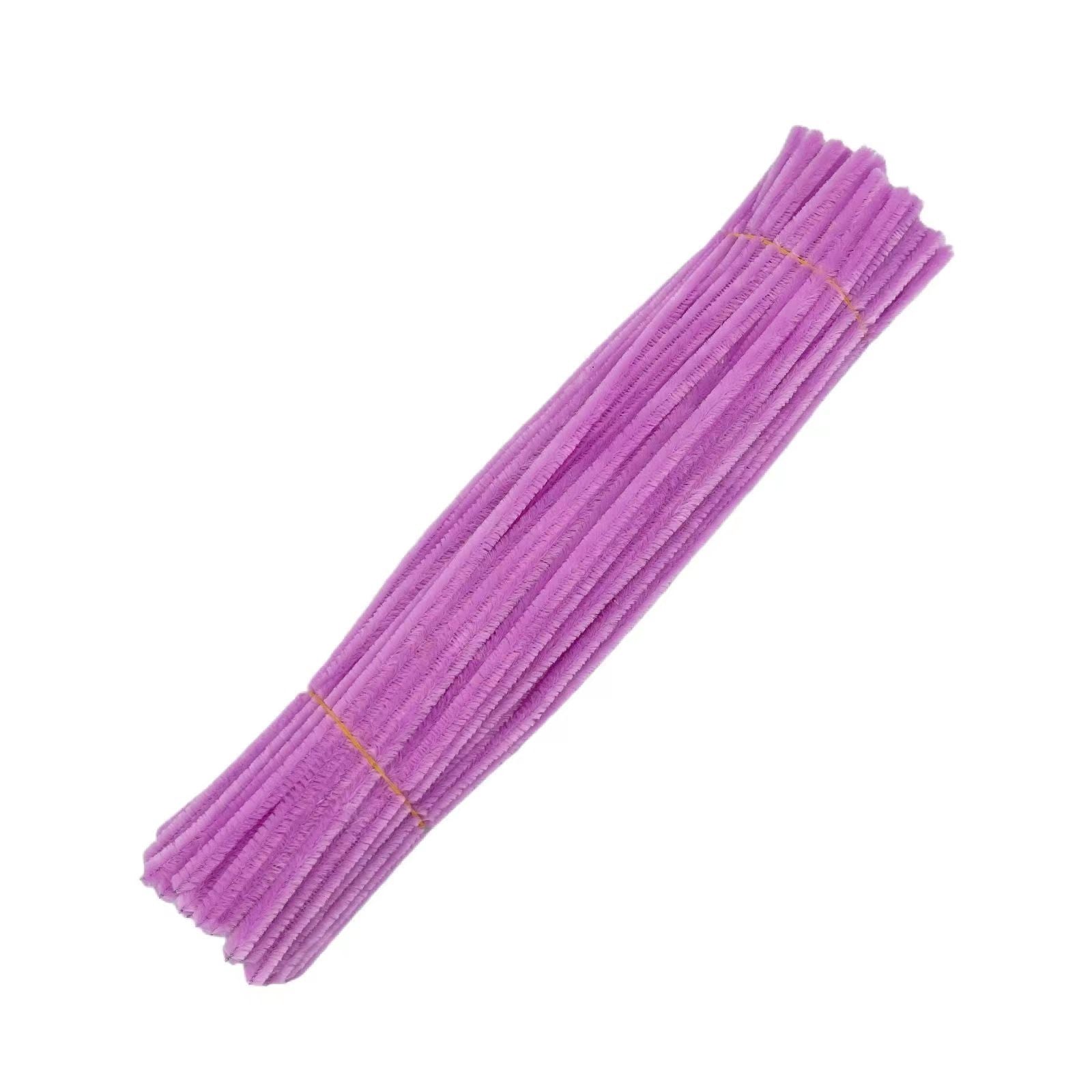 Pipe Cleaners- 100Pc. Pipe Cleaner Purple Pipe Cleaners-Chenille